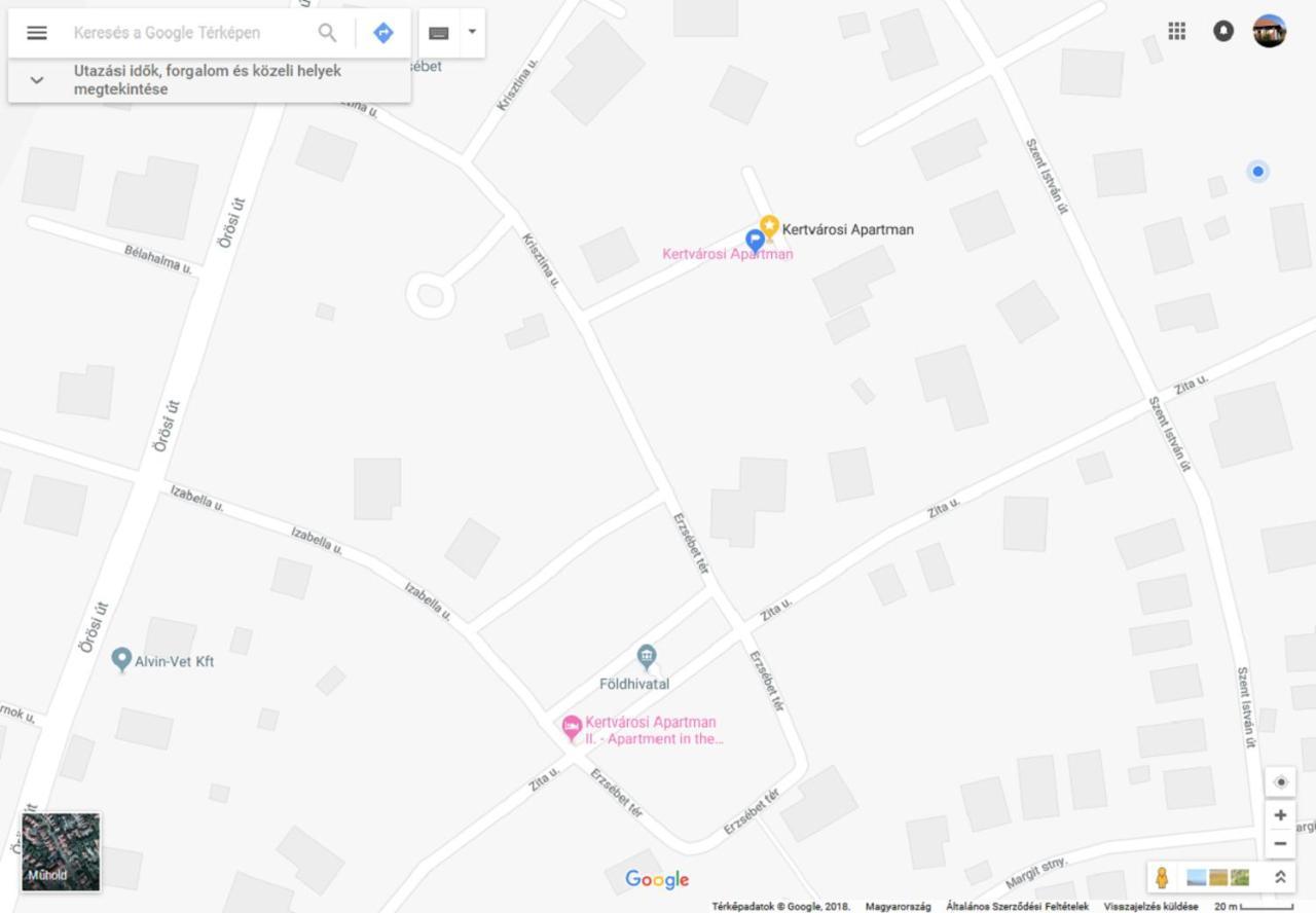 Kertvarosi Apartman Tiszaújváros Exterior foto